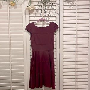 Maroon formal dress